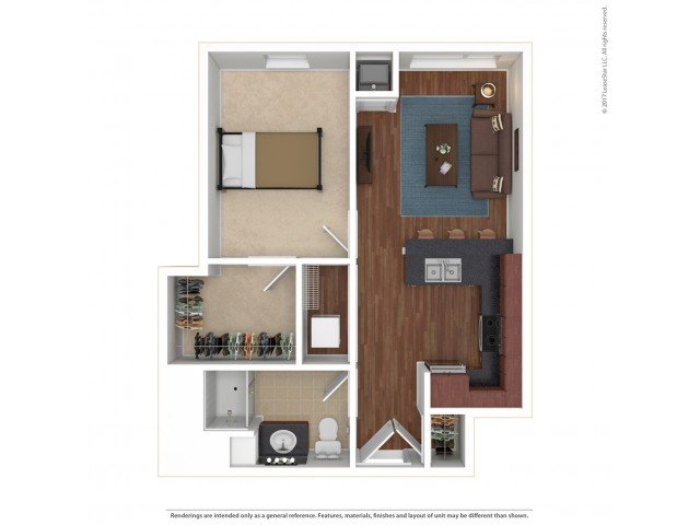 1 Bedroom 1 Bathroom Apartment for rent at Edge on Oak in Minneapolis, MN