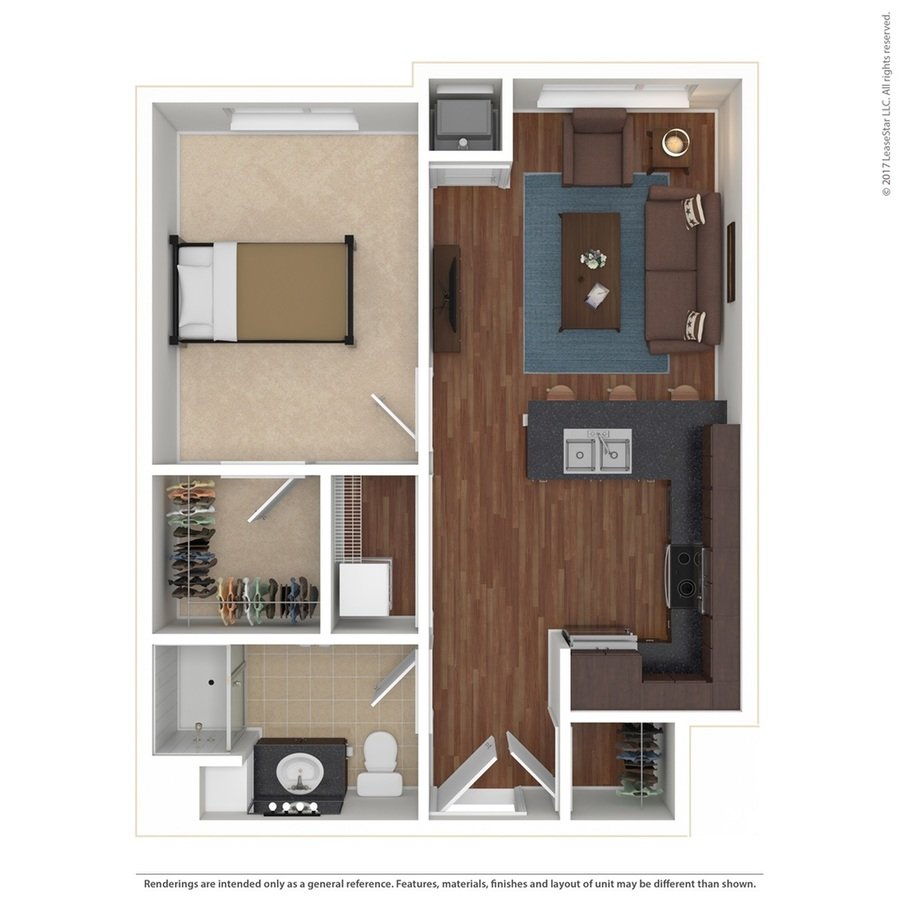 1 Bedroom 1 Bathroom Apartment for rent at Edge on Oak in Minneapolis, MN