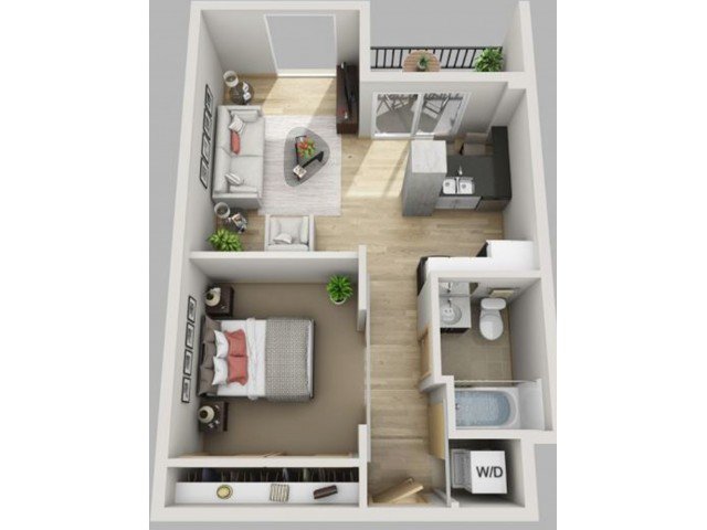 1 Bedroom 1 Bathroom Apartment for rent at The Lux in Madison, WI