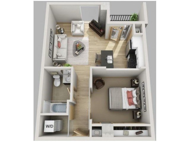 1 Bedroom 1 Bathroom Apartment for rent at The Lux in Madison, WI