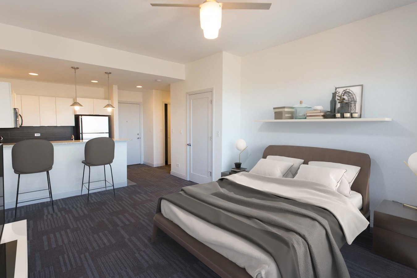 Studio 1 Bathroom Apartment for rent at The Del Prado in Chicago, IL