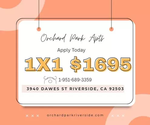 Orchard Park Apts Apartment for rent in Riverside, CA Orchard Park Apts Apartment for rent in Riverside, CA