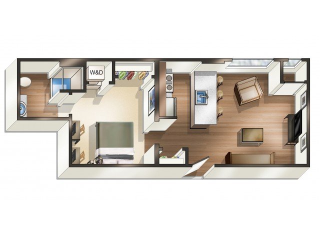 1 Bedroom 1 Bathroom Apartment for rent at 700 on Washington in Minneapolis, MN