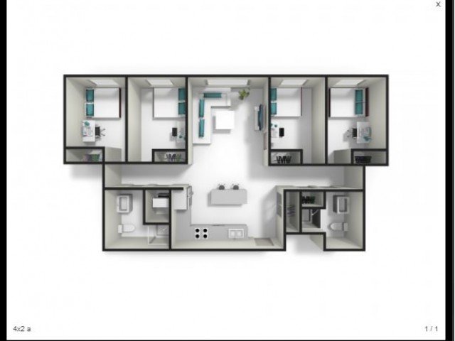 4 Bedrooms 2 Bathrooms Apartment for rent at FUSE in West Lafayette, IN