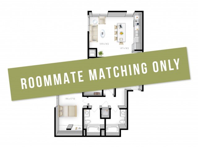 2 Bedrooms 2 Bathrooms Apartment for rent at The Knoll in Minneapolis, MN