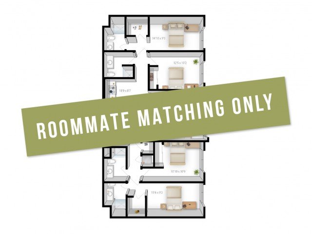 4 Bedrooms 4+ Bathrooms Apartment for rent at The Knoll in Minneapolis, MN