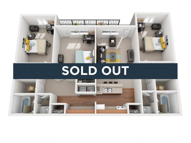 3 Bedrooms 2 Bathrooms Apartment for rent at Vivo Toledo in Toledo, OH