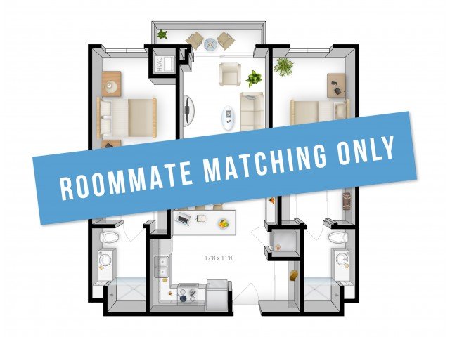 2 Bedrooms 2 Bathrooms Apartment for rent at The Bridges in Minneapolis, MN