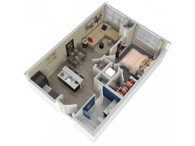 1 Bedroom 1 Bathroom Apartment for rent at College and Crown in New Haven, CT