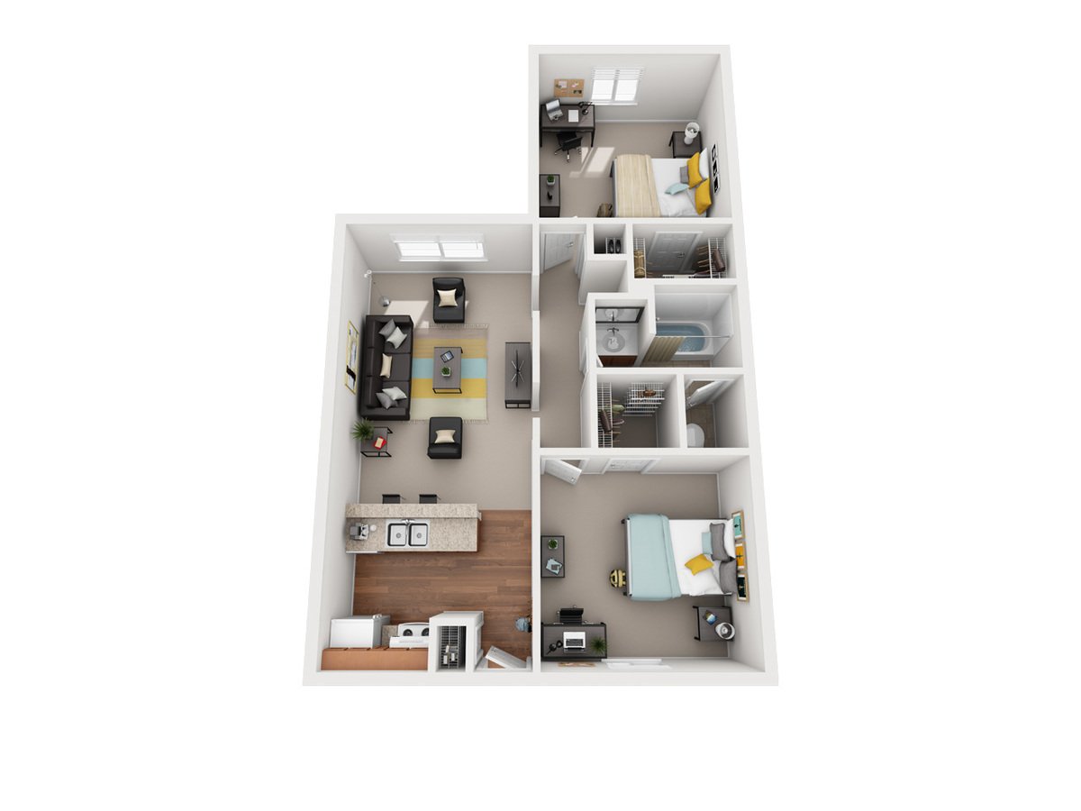 2 Bedrooms 1 Bathroom Apartment for rent at Vivo Toledo in Toledo, OH
