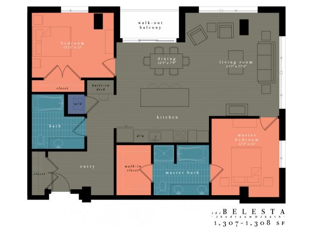 2 Bedrooms 2 Bathrooms Apartment for rent at One Observatory Park in Denver, CO