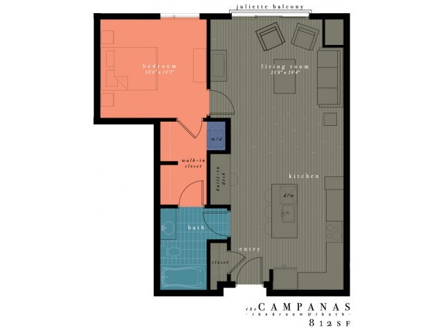 1 Bedroom 1 Bathroom Apartment for rent at One Observatory Park in Denver, CO