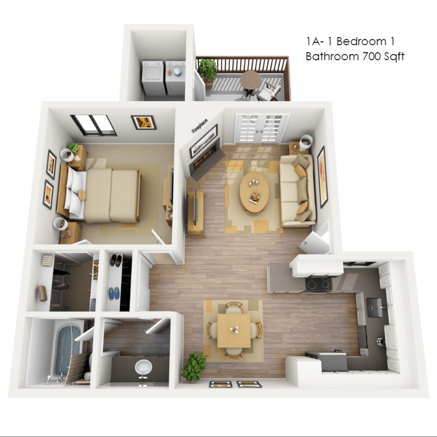 1 Bedroom 1 Bathroom Apartment for rent at Del Sol in Scottsdale, AZ