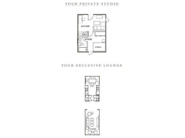 1 Bedroom 1 Bathroom Apartment for rent at Gather Oxford in Oxford, MS