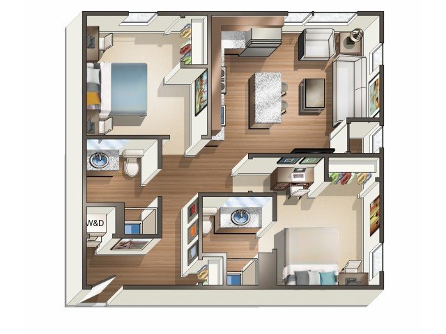 2 Bedrooms 2 Bathrooms Apartment for rent at 700 on Washington in Minneapolis, MN