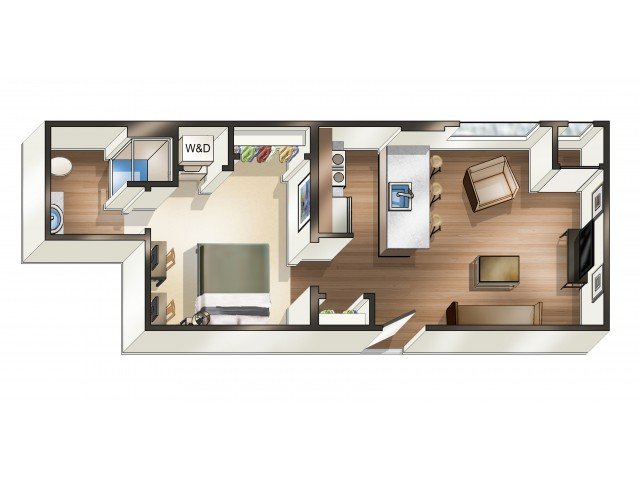 1 Bedroom 1 Bathroom Apartment for rent at 700 on Washington in Minneapolis, MN