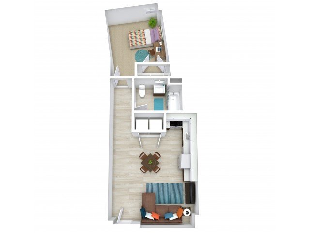 1 Bedroom 1 Bathroom Apartment for rent at The Tradition in College Station, TX