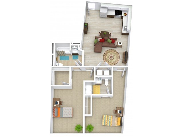 2 Bedrooms 2 Bathrooms Apartment for rent at The Tradition in College Station, TX