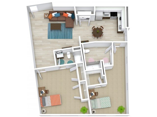2 Bedrooms 2 Bathrooms Apartment for rent at The Tradition in College Station, TX