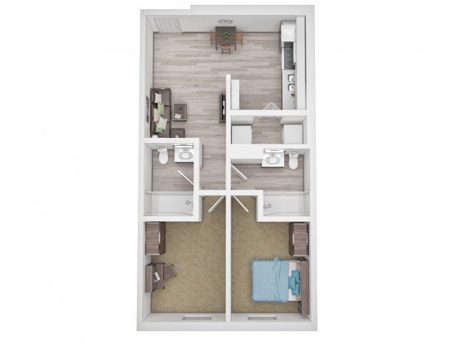 1 Bedroom 1 Bathroom Apartment for rent at The Tradition in College Station, TX