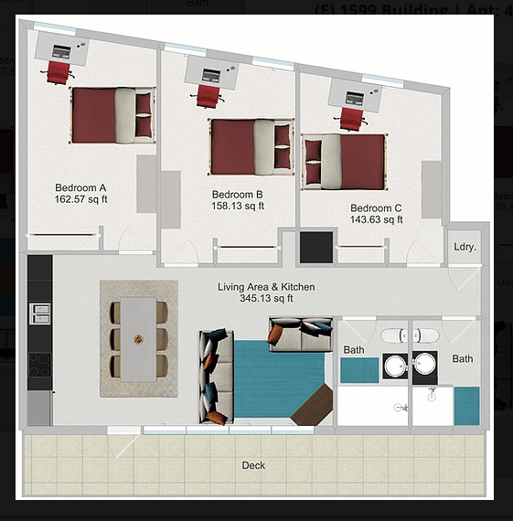 3 Bedrooms 2 Bathrooms Apartment for rent at Northstar Dinkytown in Minneapolis, MN