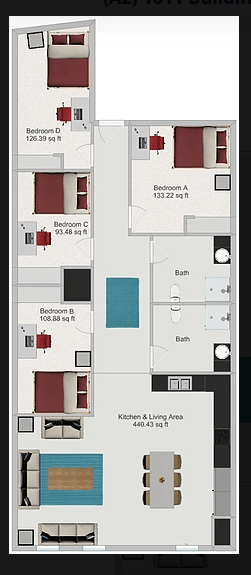 4 Bedrooms 2 Bathrooms Apartment for rent at Northstar Dinkytown in Minneapolis, MN