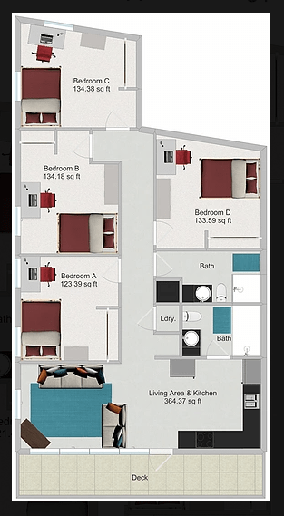 4 Bedrooms 2 Bathrooms Apartment for rent at Northstar Dinkytown in Minneapolis, MN