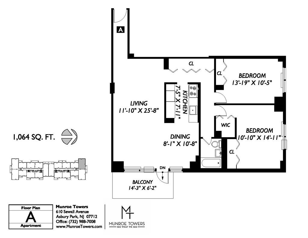Munroe Towers Apartments Asbury Park, NJ