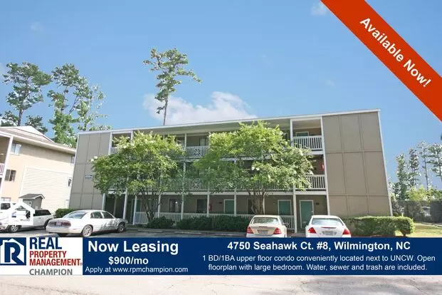 Upper Level 1 Bd/1 Ba Condo Near Uncw Apartment for rent in Wilmington, NC
