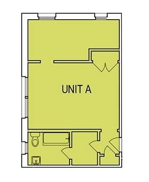 Studio 1 Bathroom Apartment for rent at Del Mor Apartments in Los Angeles, CA