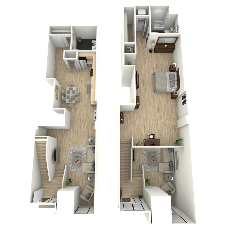1 Bedroom 1 Bathroom Apartment for rent at Eastown Apartments in Los Angeles, CA