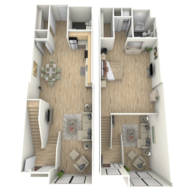 1 Bedroom 1 Bathroom Apartment for rent at Eastown Apartments in Los Angeles, CA