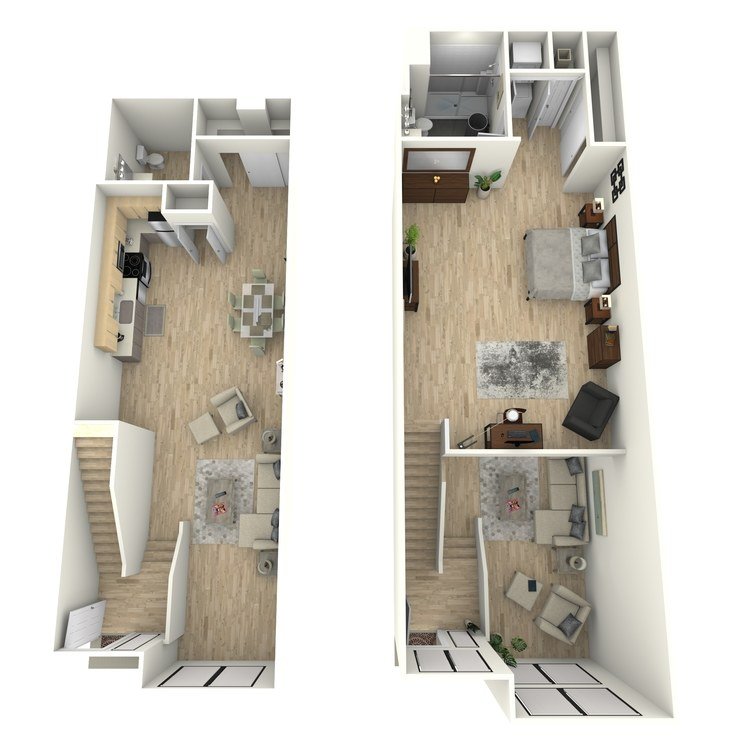 1 Bedroom 1 Bathroom Apartment for rent at Eastown Apartments in Los Angeles, CA