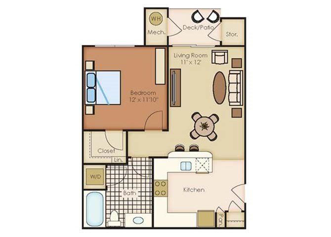 1 Bedroom 1 Bathroom Apartment for rent at Outlook Littleton in Littleton, CO