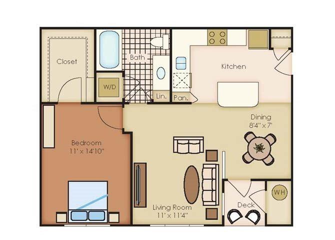 1 Bedroom 1 Bathroom Apartment for rent at Outlook Littleton in Littleton, CO