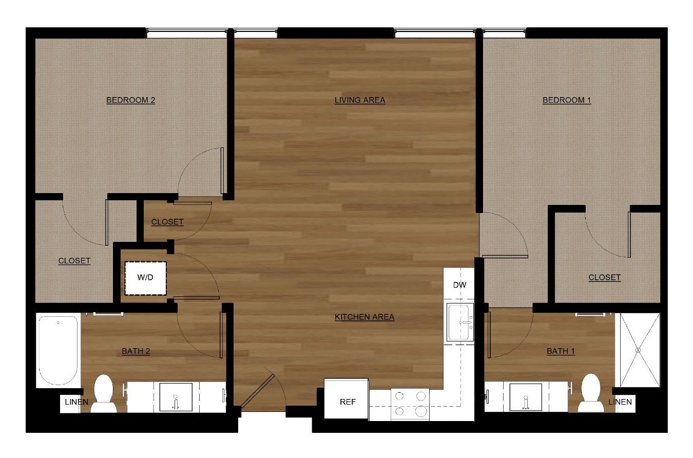 2 Bedrooms 2 Bathrooms Apartment for rent at BLIS in Bainbridge Island, WA