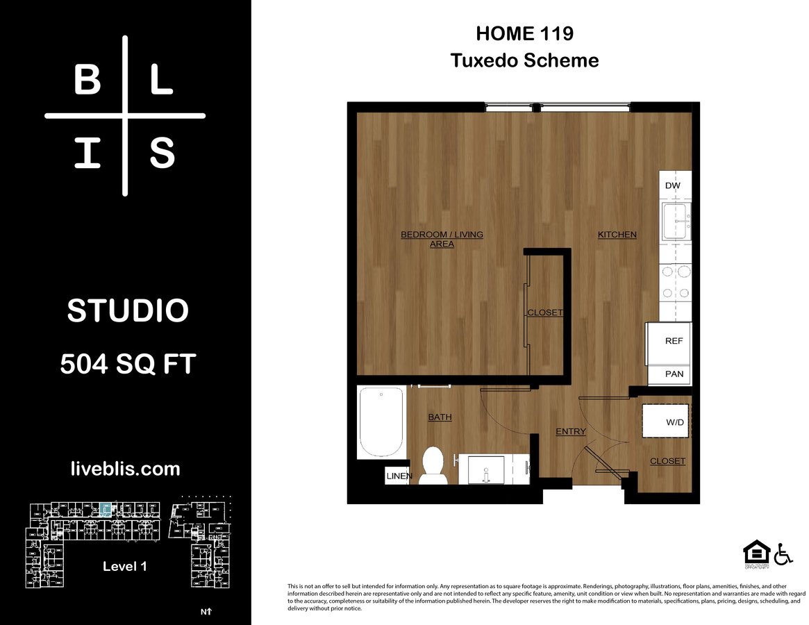 Studio 1 Bathroom Apartment for rent at BLIS in Bainbridge Island, WA