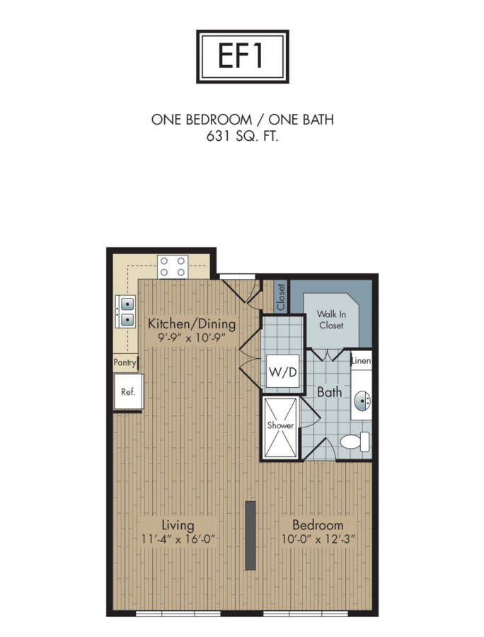 Studio 1 Bathroom Apartment for rent at 2111 Austin in Houston, TX