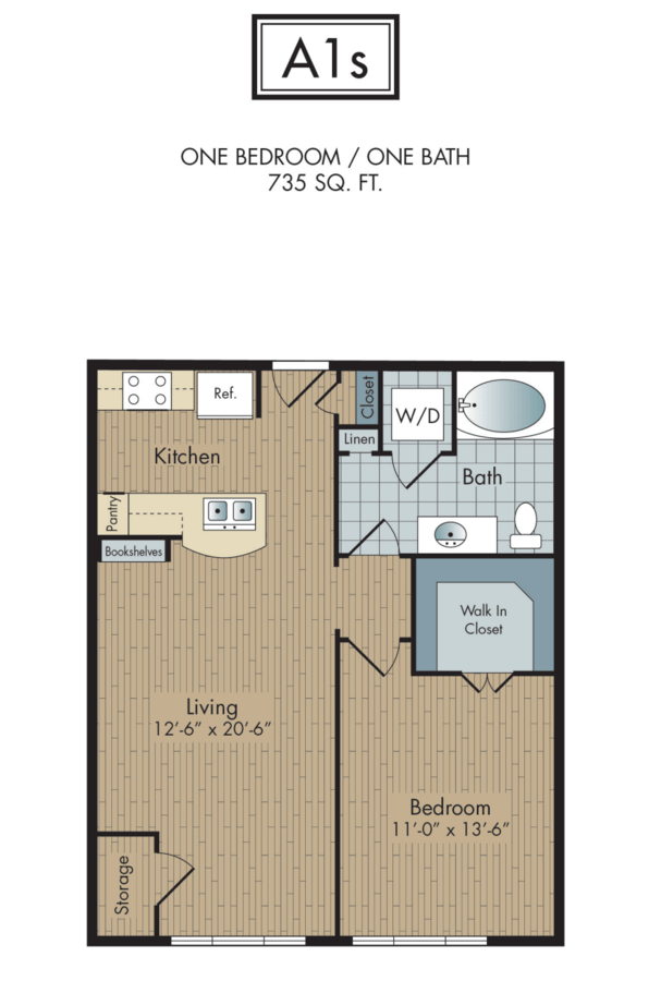 1 Bedroom 1 Bathroom Apartment for rent at 2111 Austin in Houston, TX