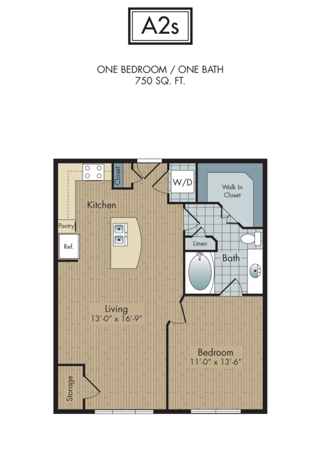 1 Bedroom 1 Bathroom Apartment for rent at 2111 Austin in Houston, TX