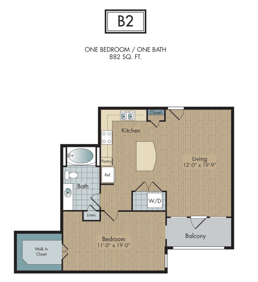 1 Bedroom 1 Bathroom Apartment for rent at 2111 Austin in Houston, TX