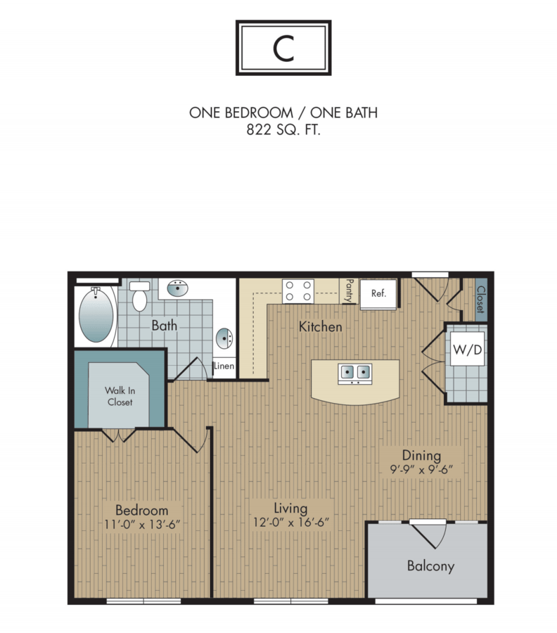 1 Bedroom 1 Bathroom Apartment for rent at 2111 Austin in Houston, TX