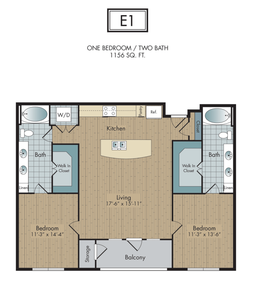 2 Bedrooms 2 Bathrooms Apartment for rent at 2111 Austin in Houston, TX