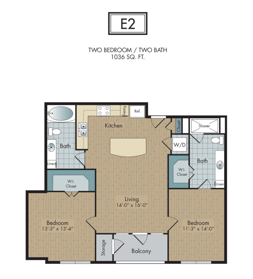 2 Bedrooms 2 Bathrooms Apartment for rent at 2111 Austin in Houston, TX