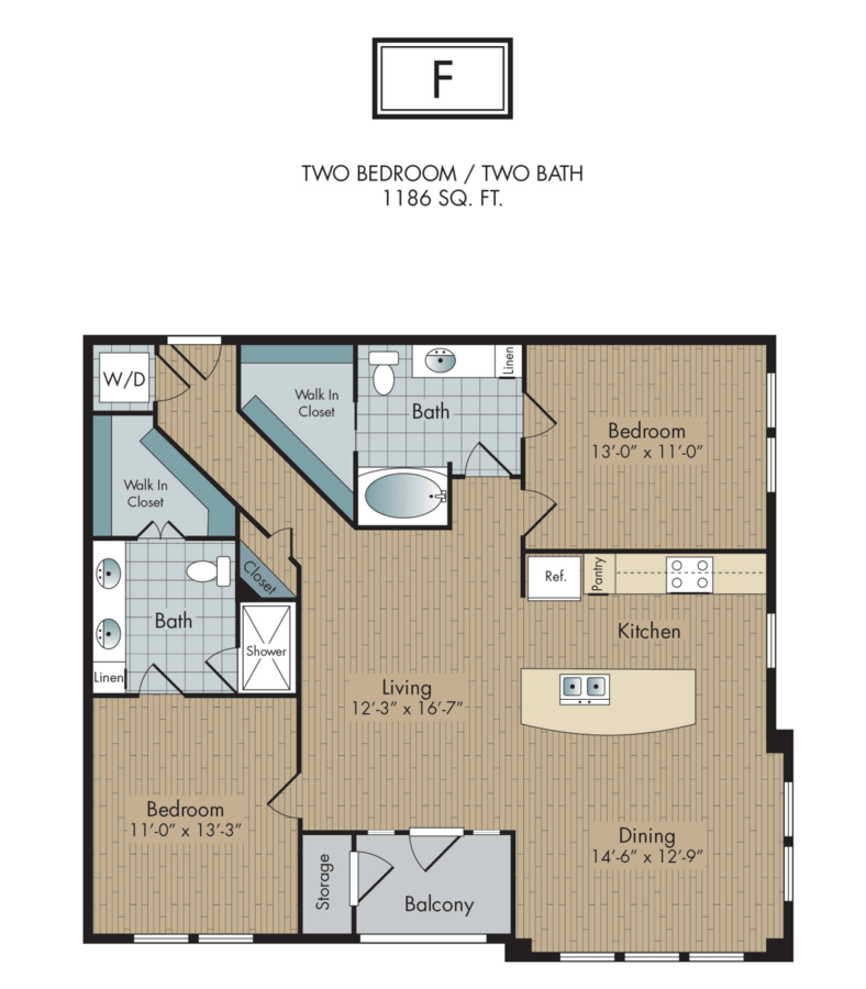 2 Bedrooms 2 Bathrooms Apartment for rent at 2111 Austin in Houston, TX