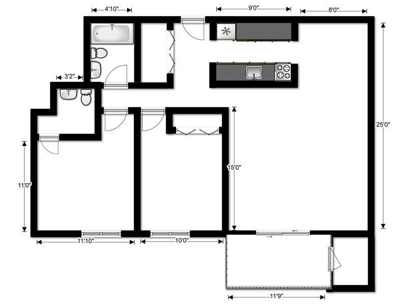 2 Bedrooms 1 Bathroom Apartment for rent at Laurel Village Apartments in Pittsburgh, PA