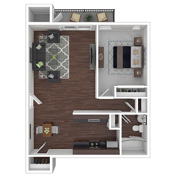 1 Bedroom 1 Bathroom Apartment for rent at Crane Village Apartments in Pittsburgh, PA