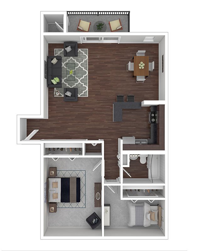 2 Bedrooms 1 Bathroom Apartment for rent at Crane Village Apartments in Pittsburgh, PA