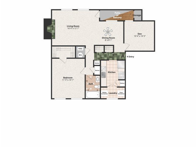 1 Bedroom 1 Bathroom Apartment for rent at Olde Montgomery in Cincinnati, OH