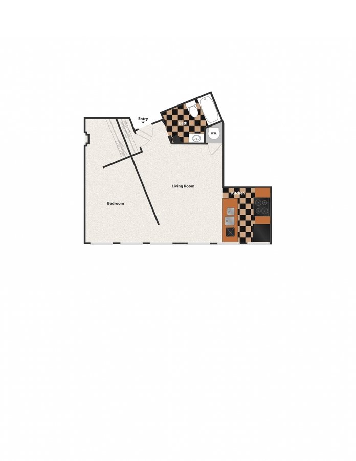 1 Bedroom 1 Bathroom Apartment for rent at Sycamore Place in Cincinnati, OH